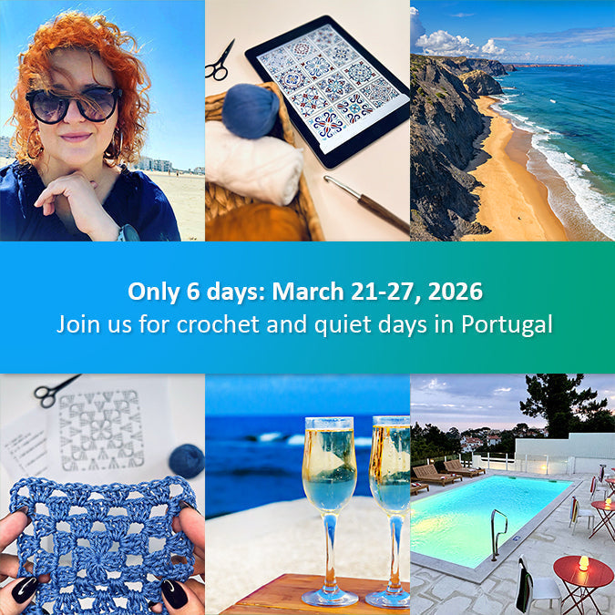 Crochet Retreat with Jolly Lizard in Ericeira, Portugal