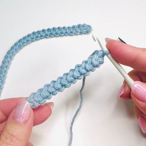 How to Crochet a Romanian Cord - Photo Tutorial + VIDEO