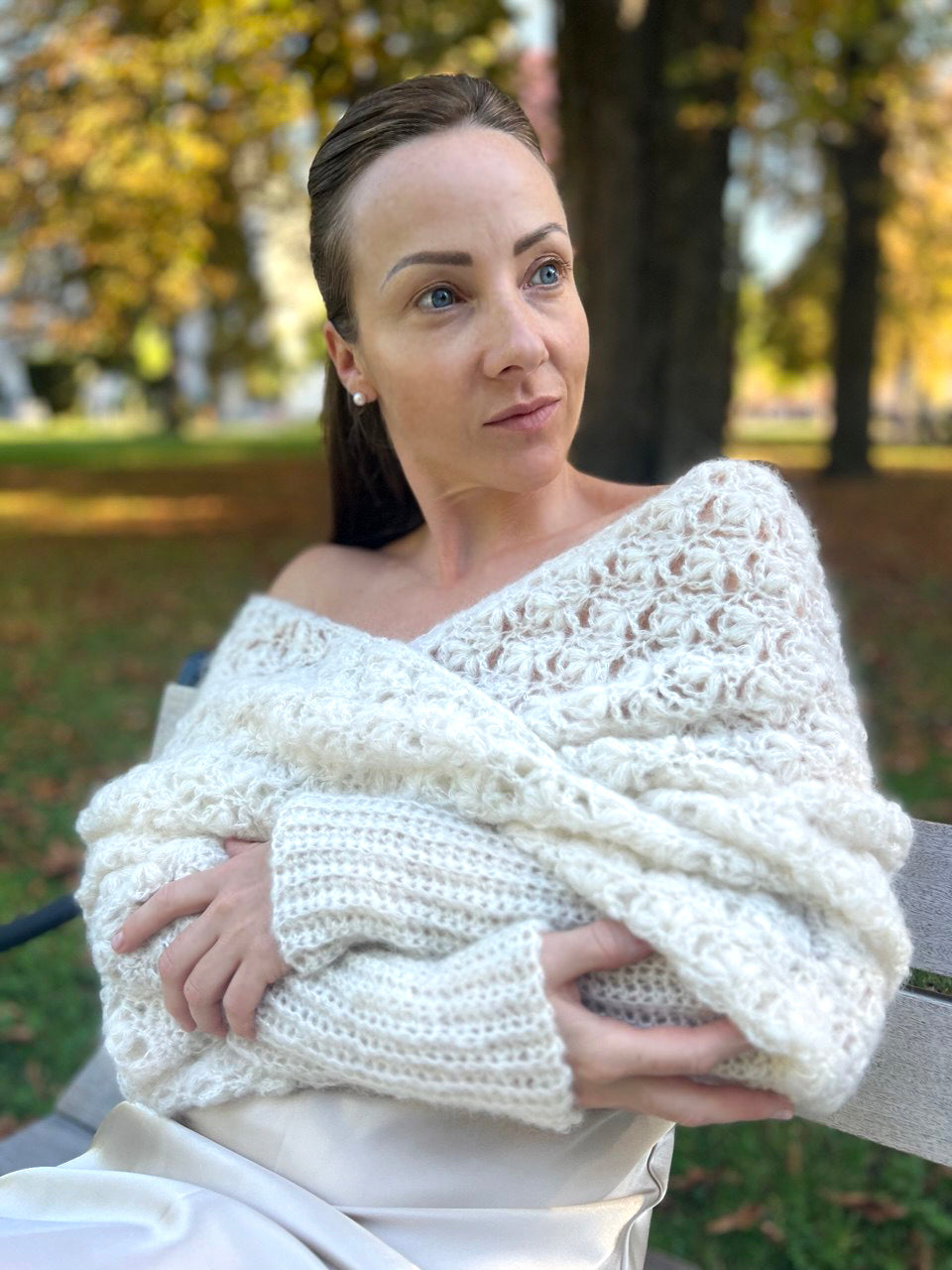 Aurelia Sweater Scarf CROCHET PATTERN – Jolly Lizard