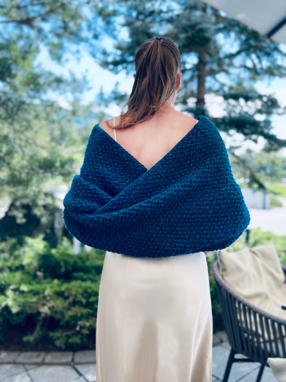 Mistwood Sweater Scarf CROCHET PATTERN – Jolly Lizard