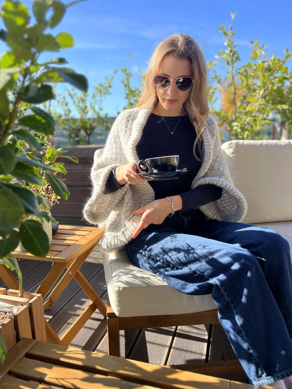 Eloween Cocoon Cardigan