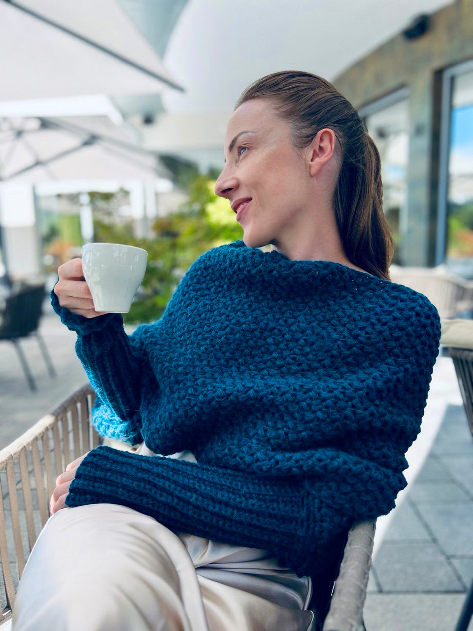 Mistwood Sweater Scarf CROCHET PATTERN – Jolly Lizard