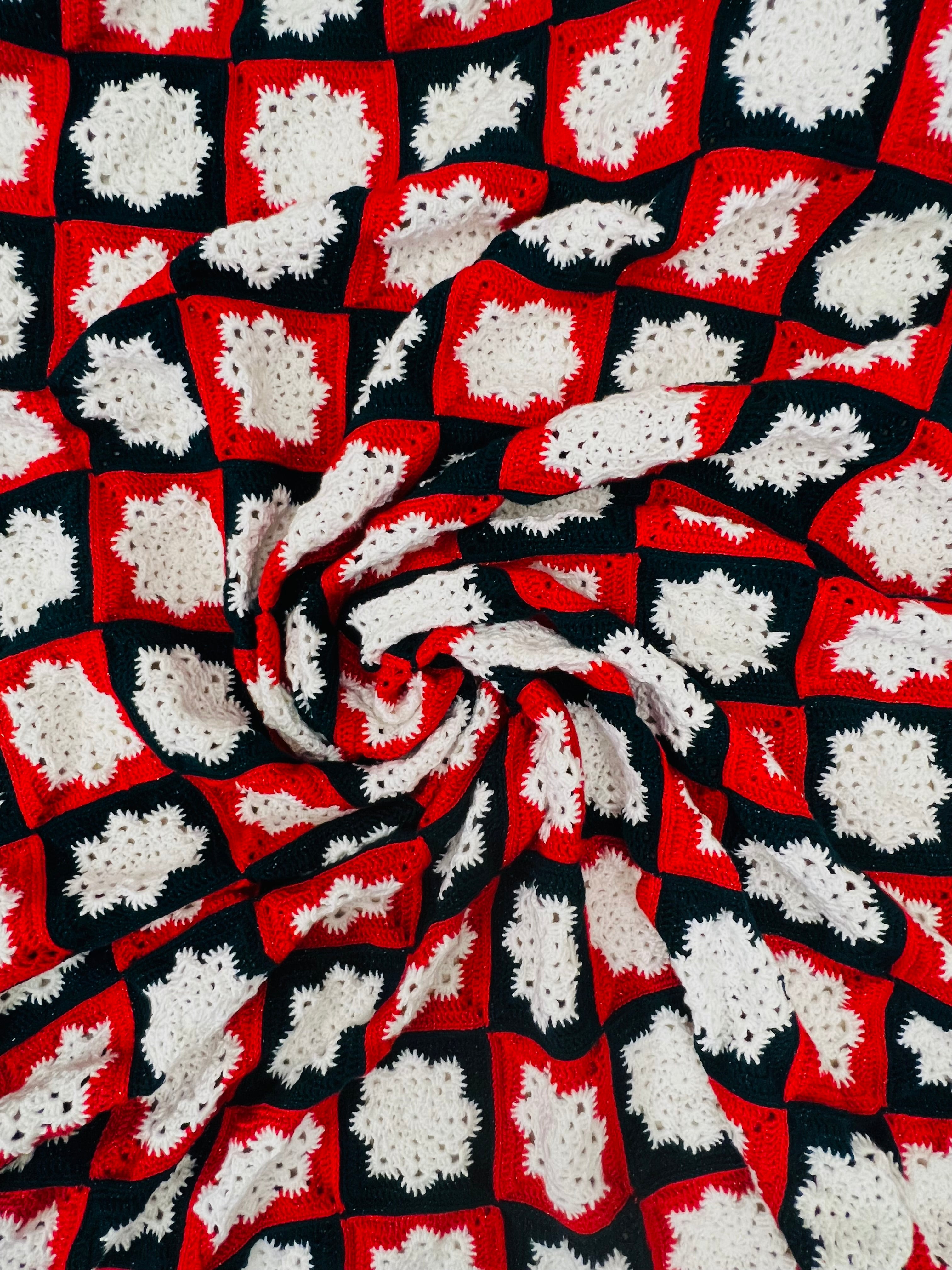 Christmas Snowflakes Blanket