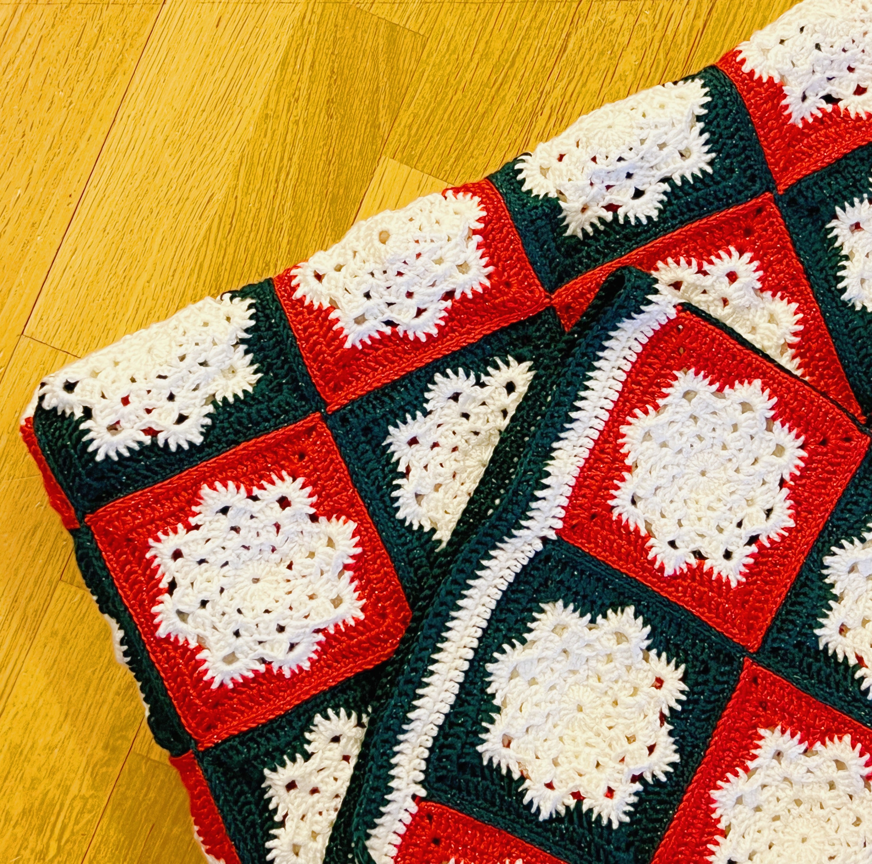 Christmas Snowflakes Blanket