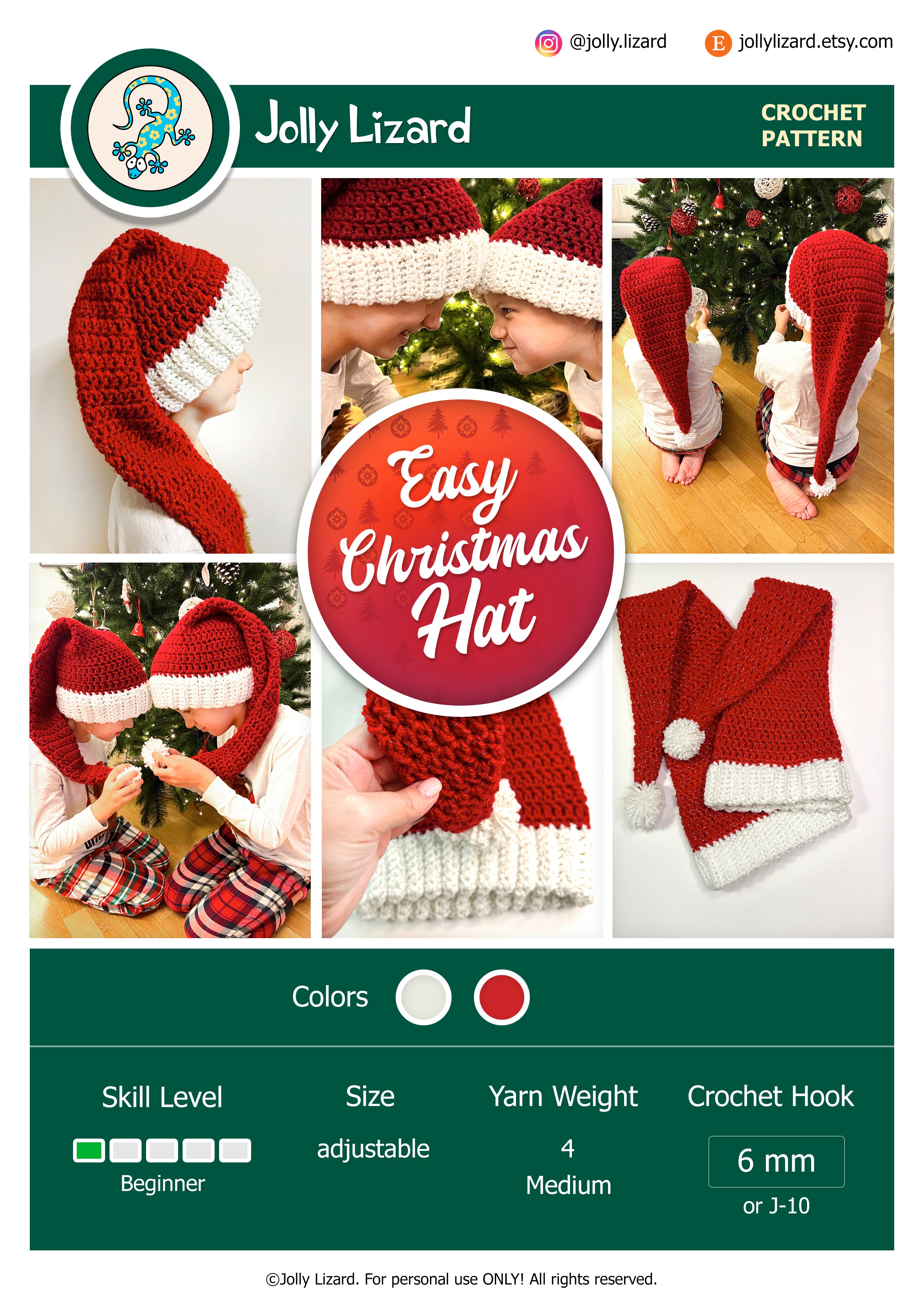 Easy Christmas Hat