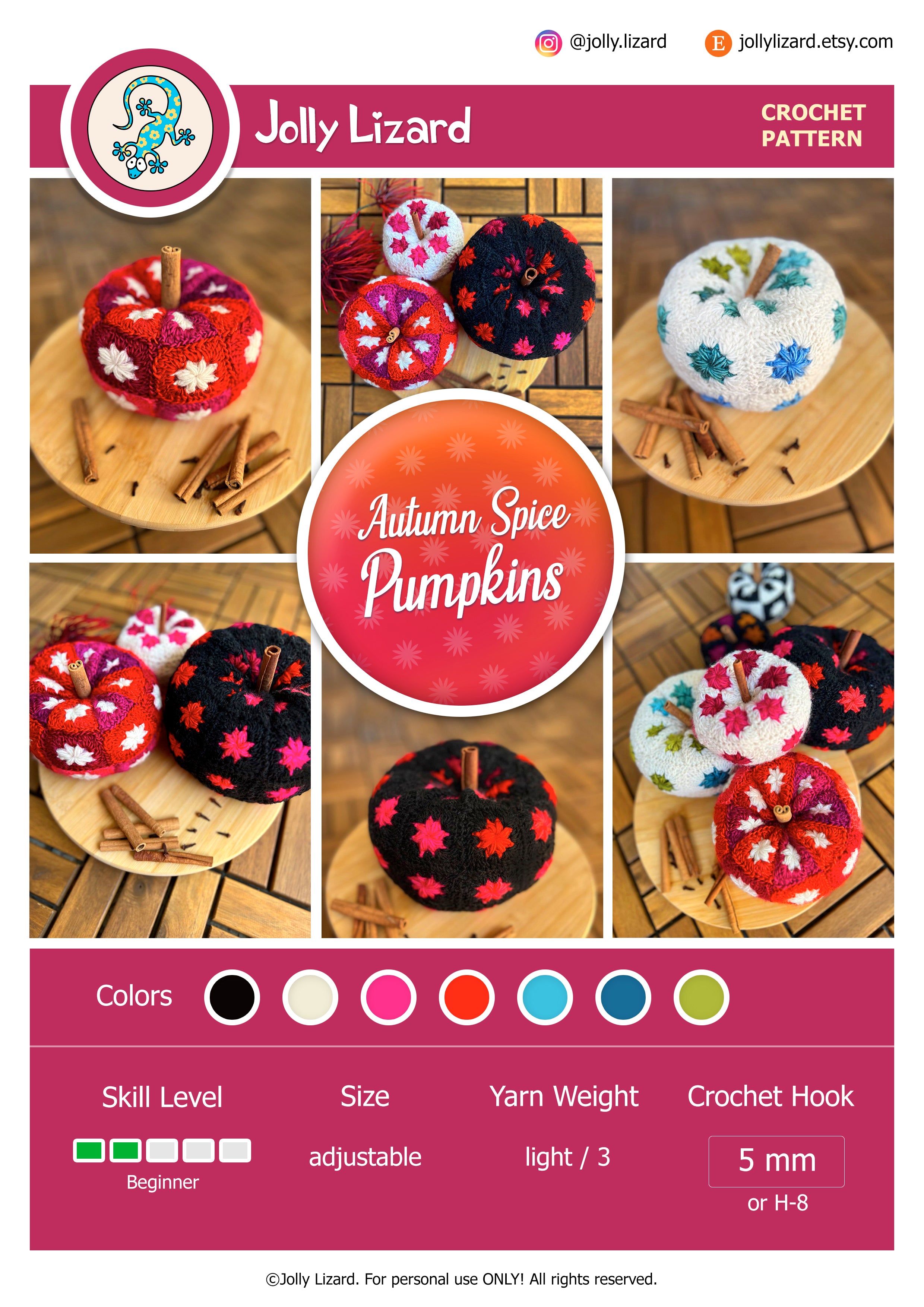 Autumn Spice Pumpkins