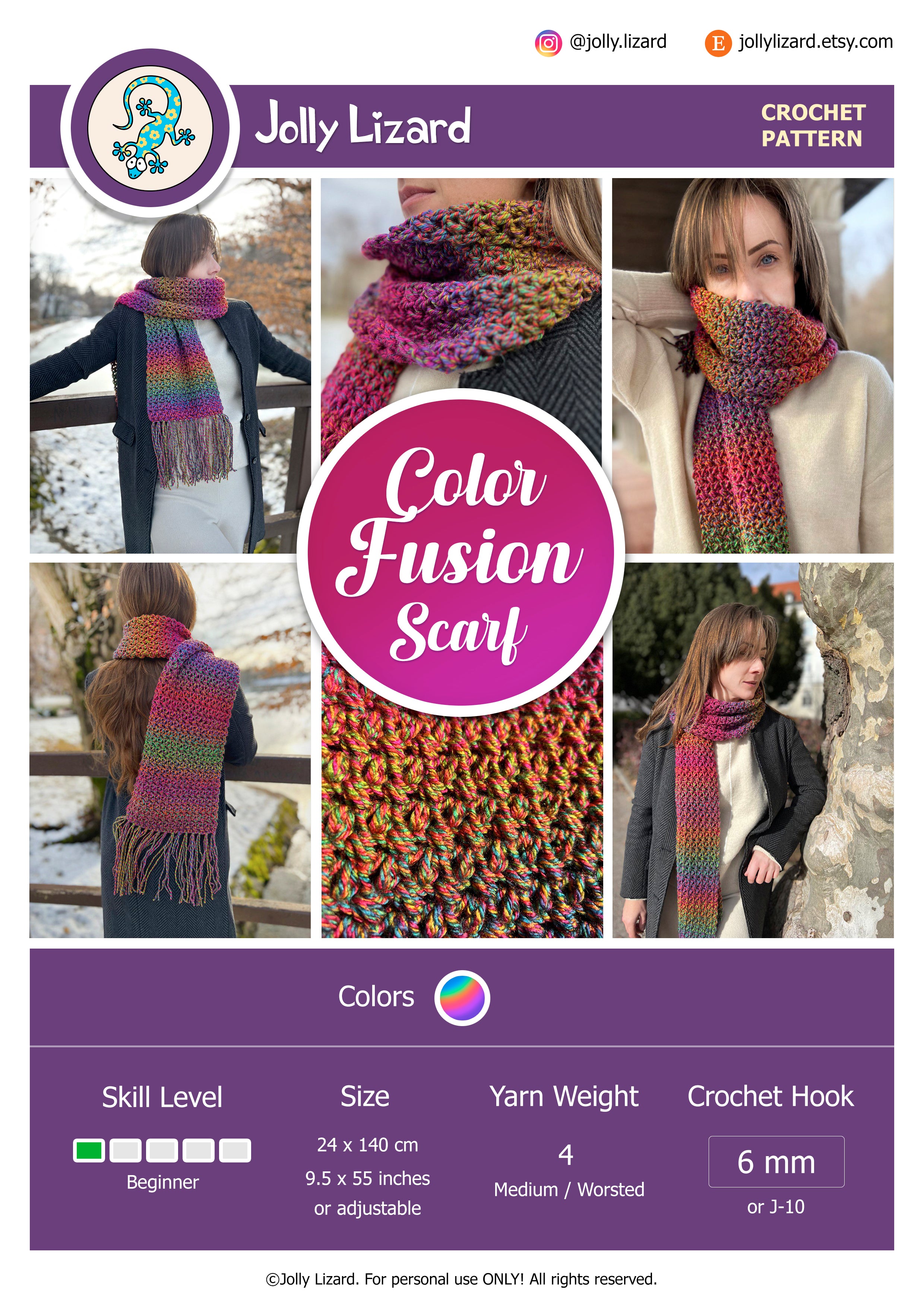 Color Fusion Scarf