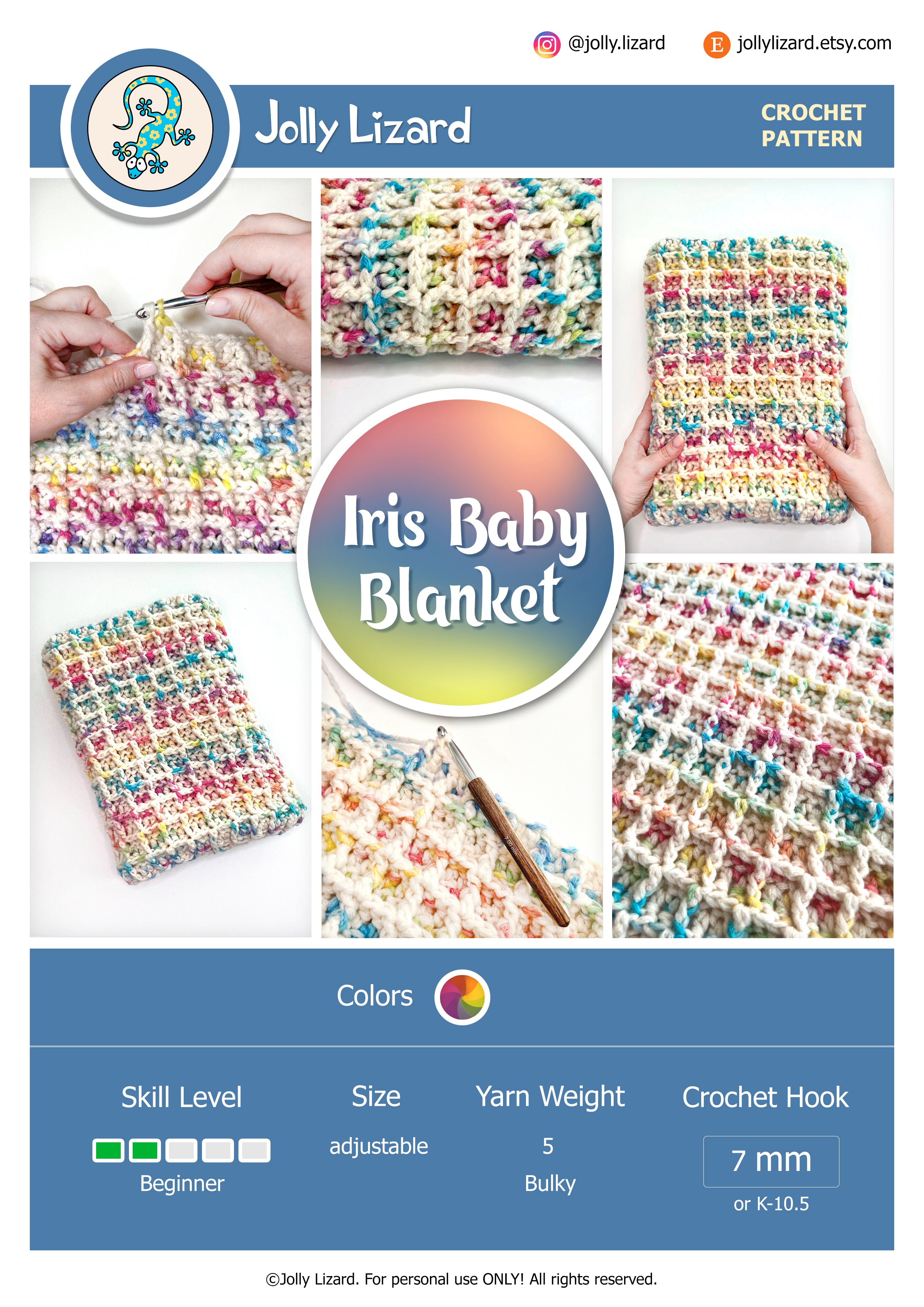 IRIS Baby Blanket