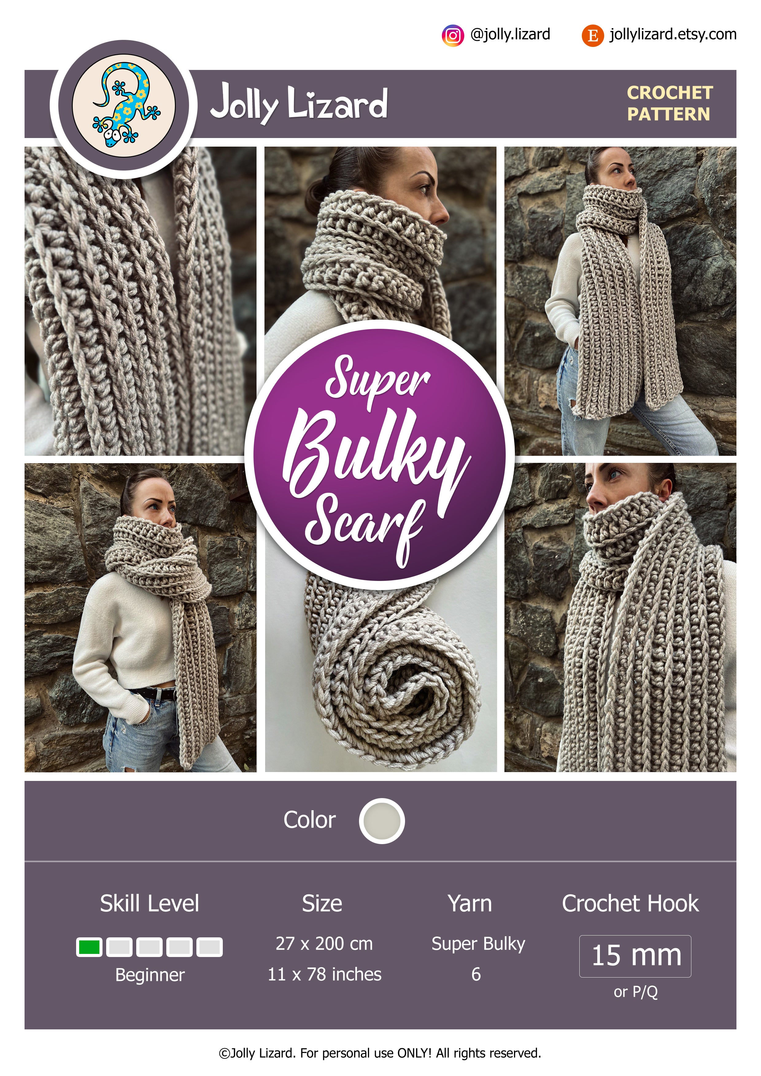 Super Bulky Scarf