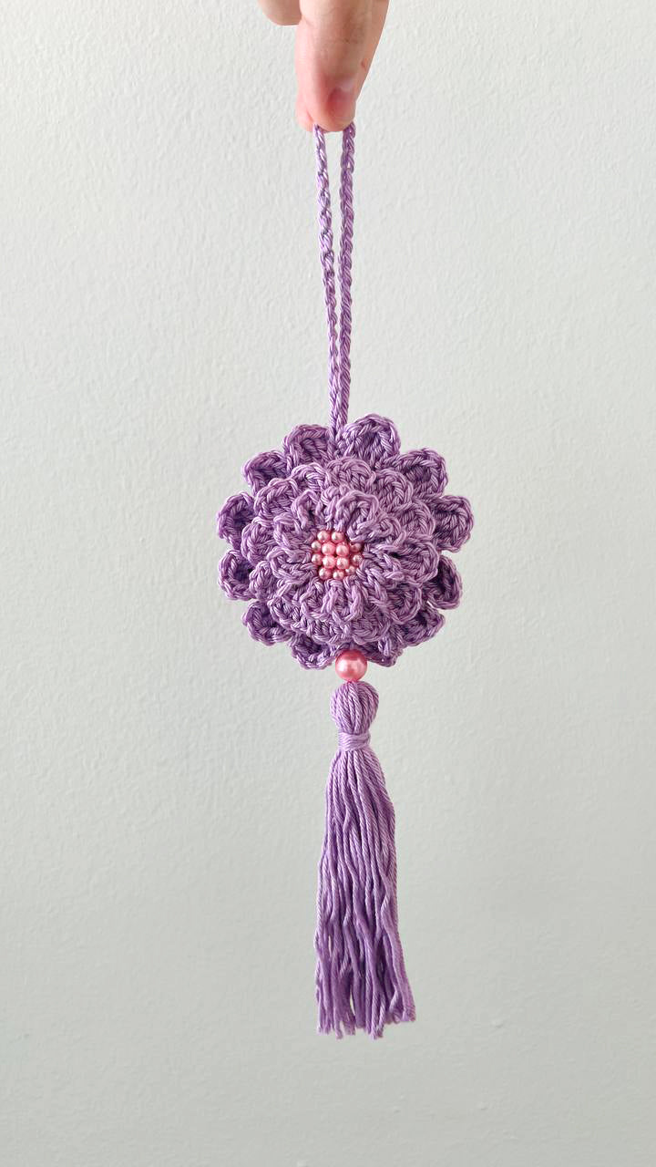 Gentle Flower Keychain