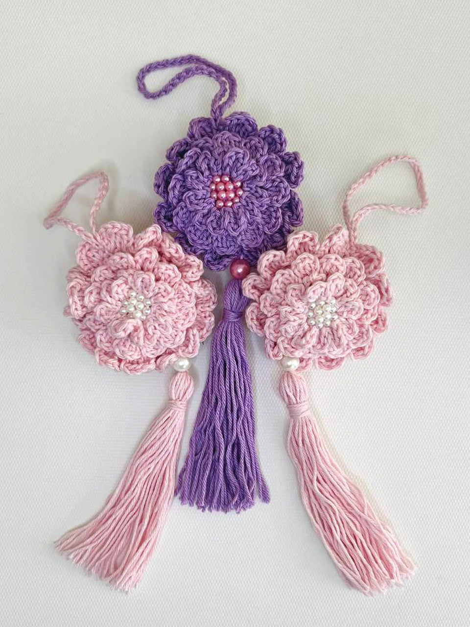 Gentle Flower Keychain