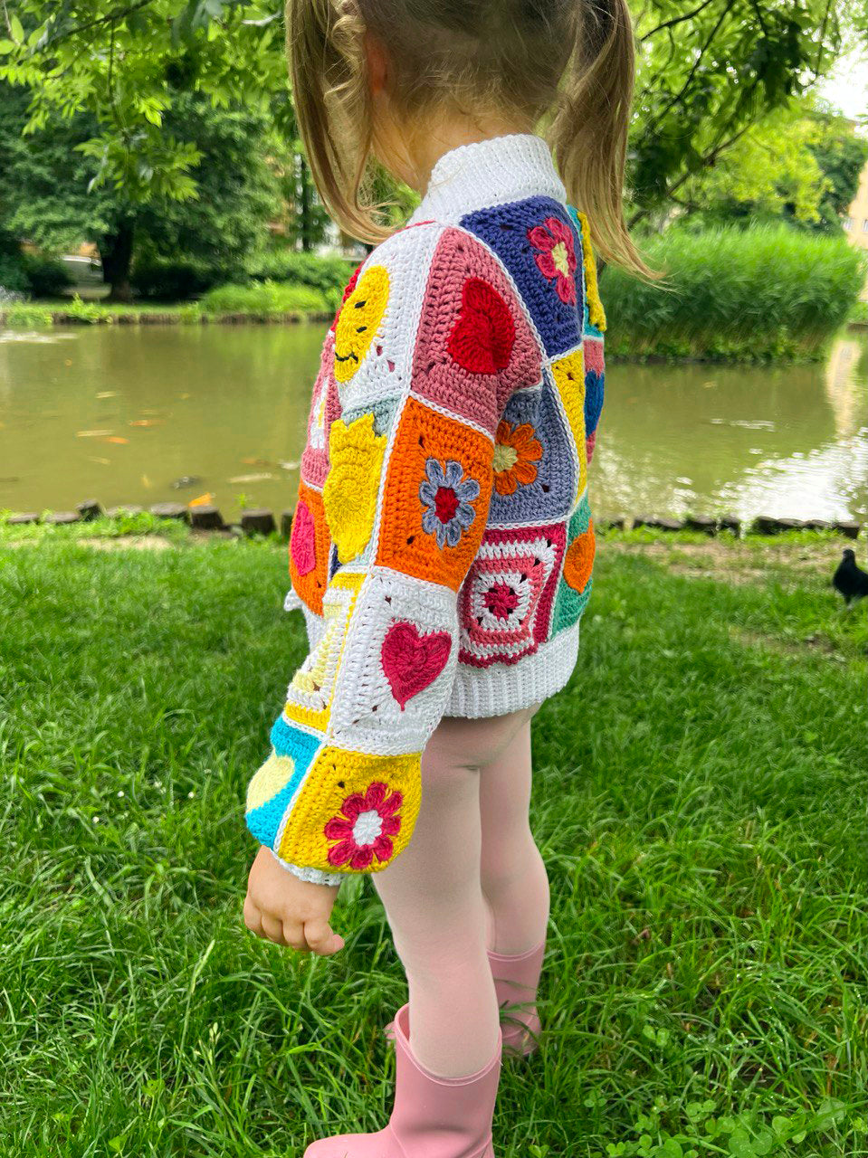 JOYSIE Kids Cardigan CROCHET PATTERN – Jolly Lizard