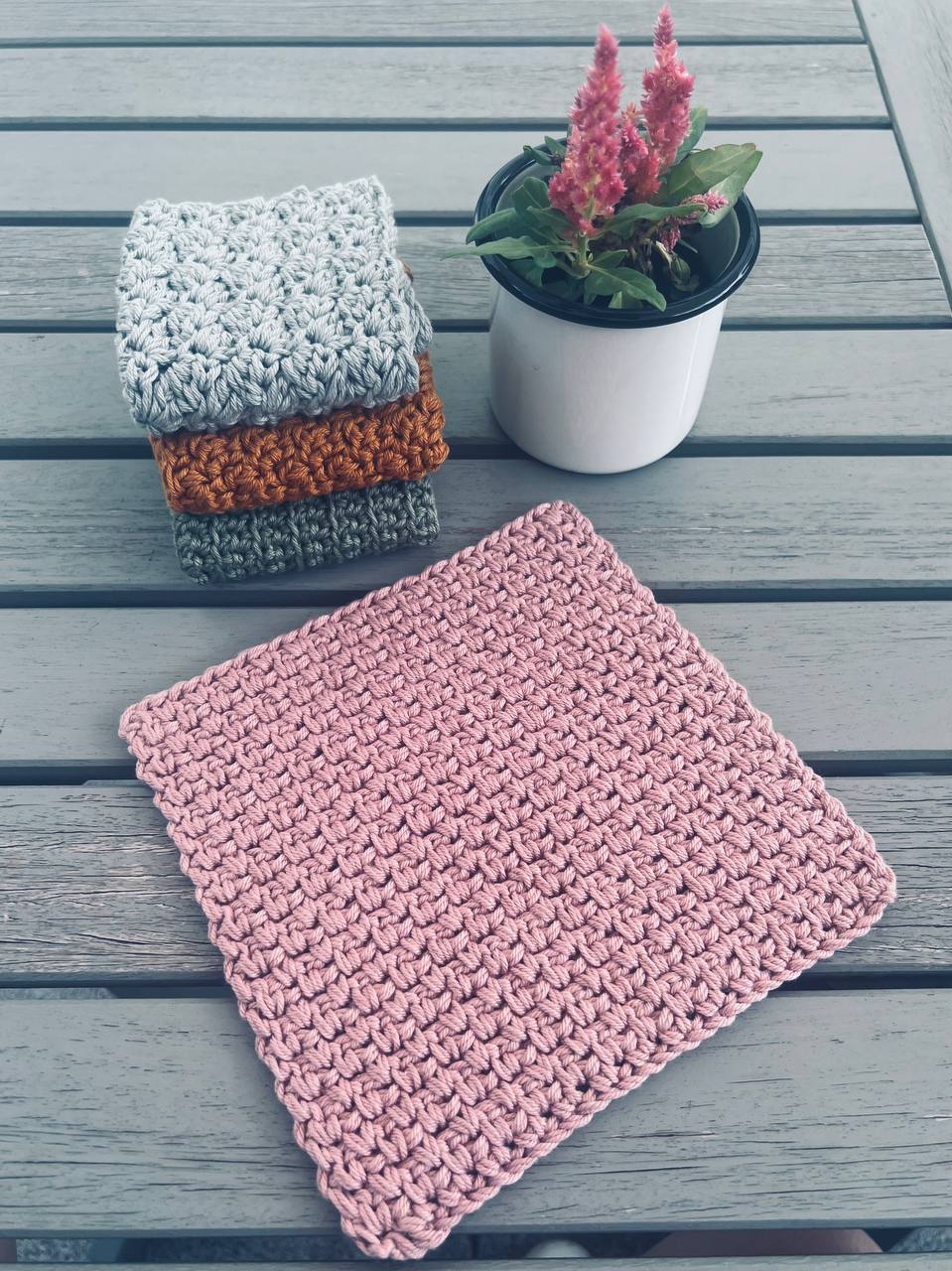 4-in-1 Set of Dishcloths