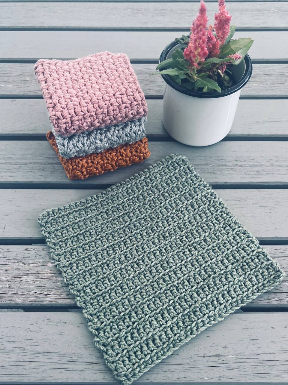 4-in-1 Set of Dishcloths