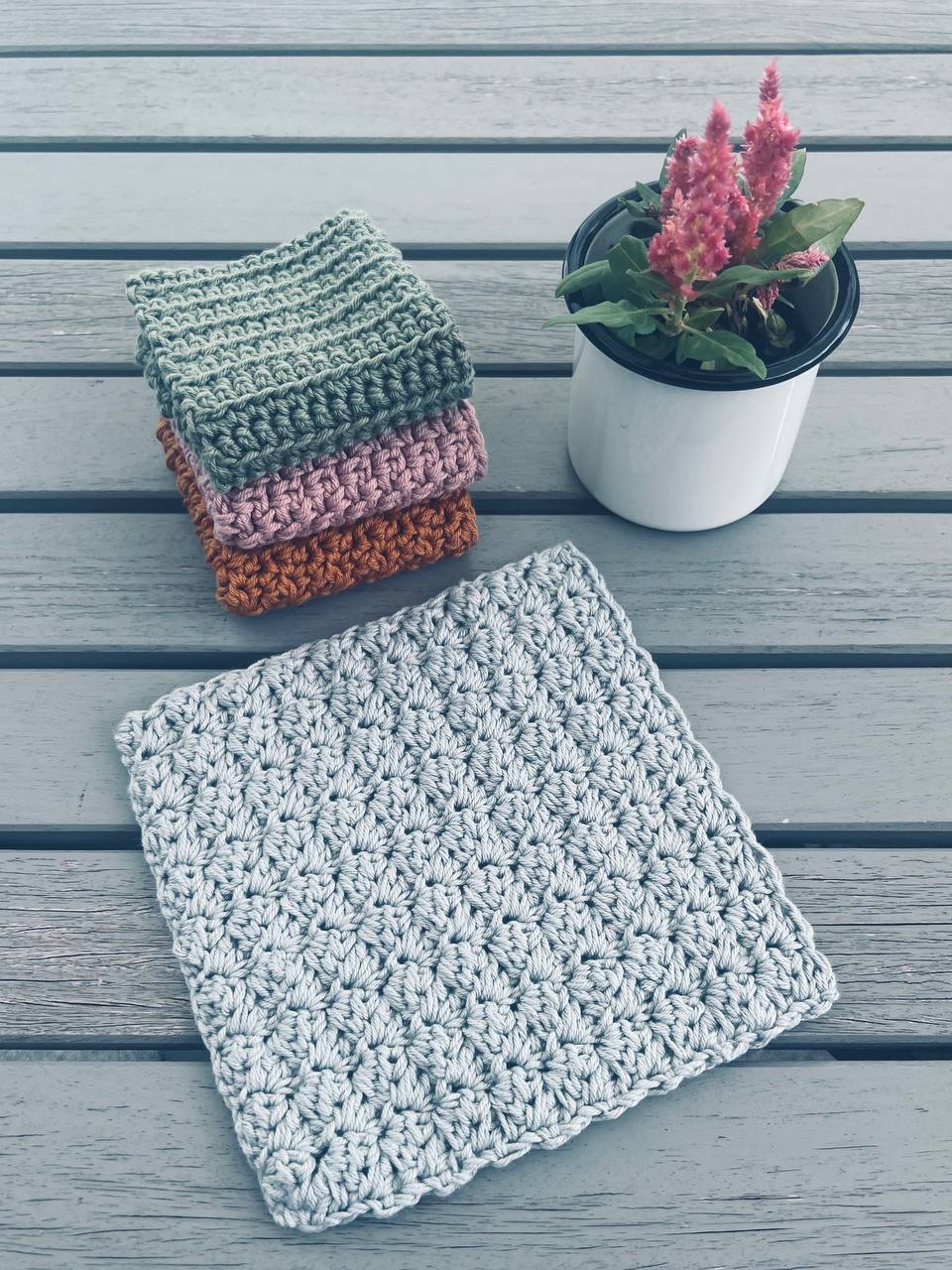 4-in-1 Set of Dishcloths