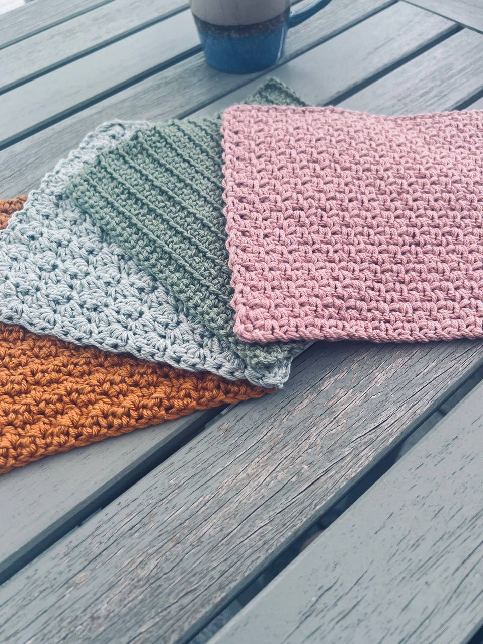 4-in-1 Set of Dishcloths