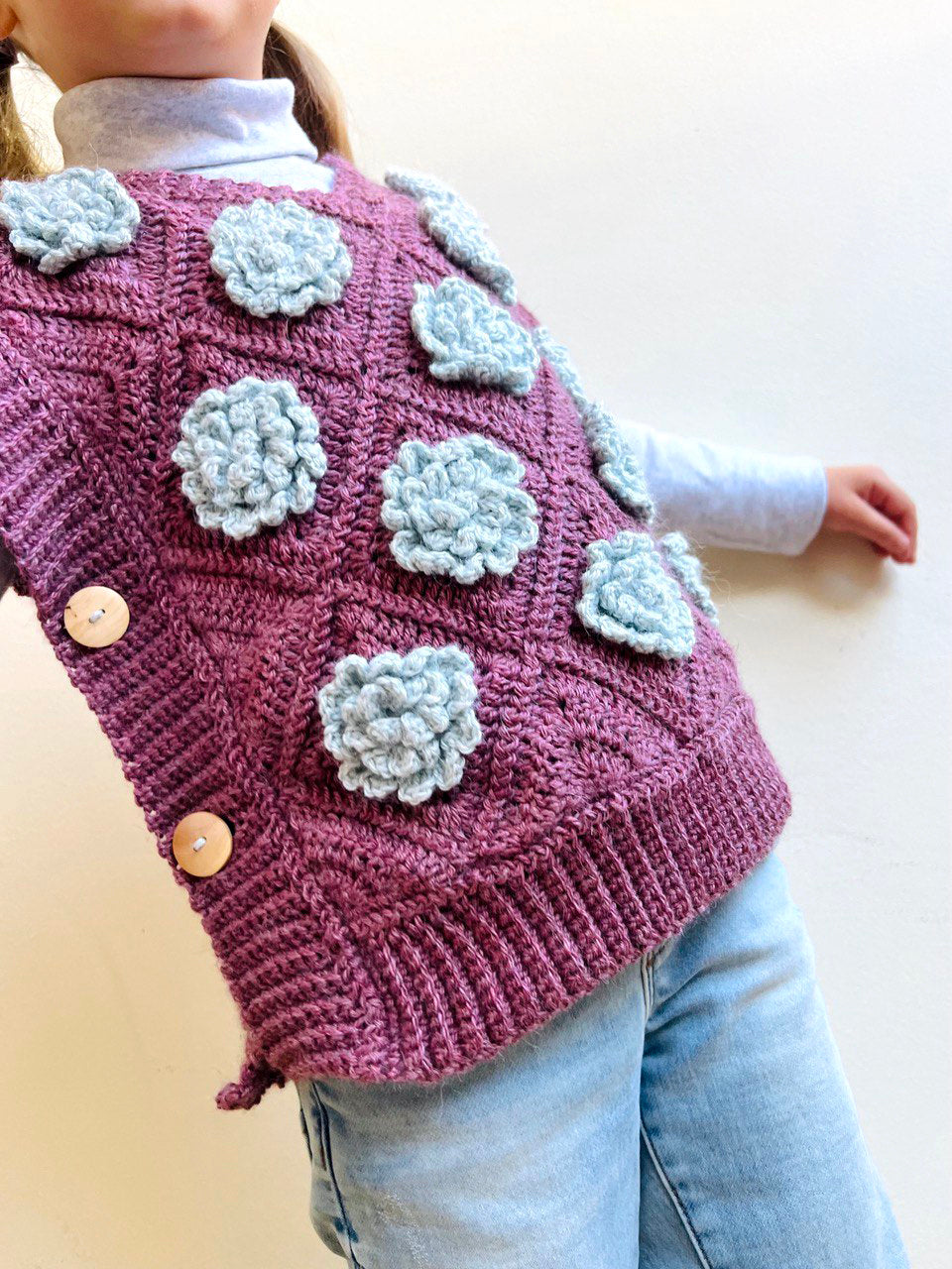 Snowrose Vest