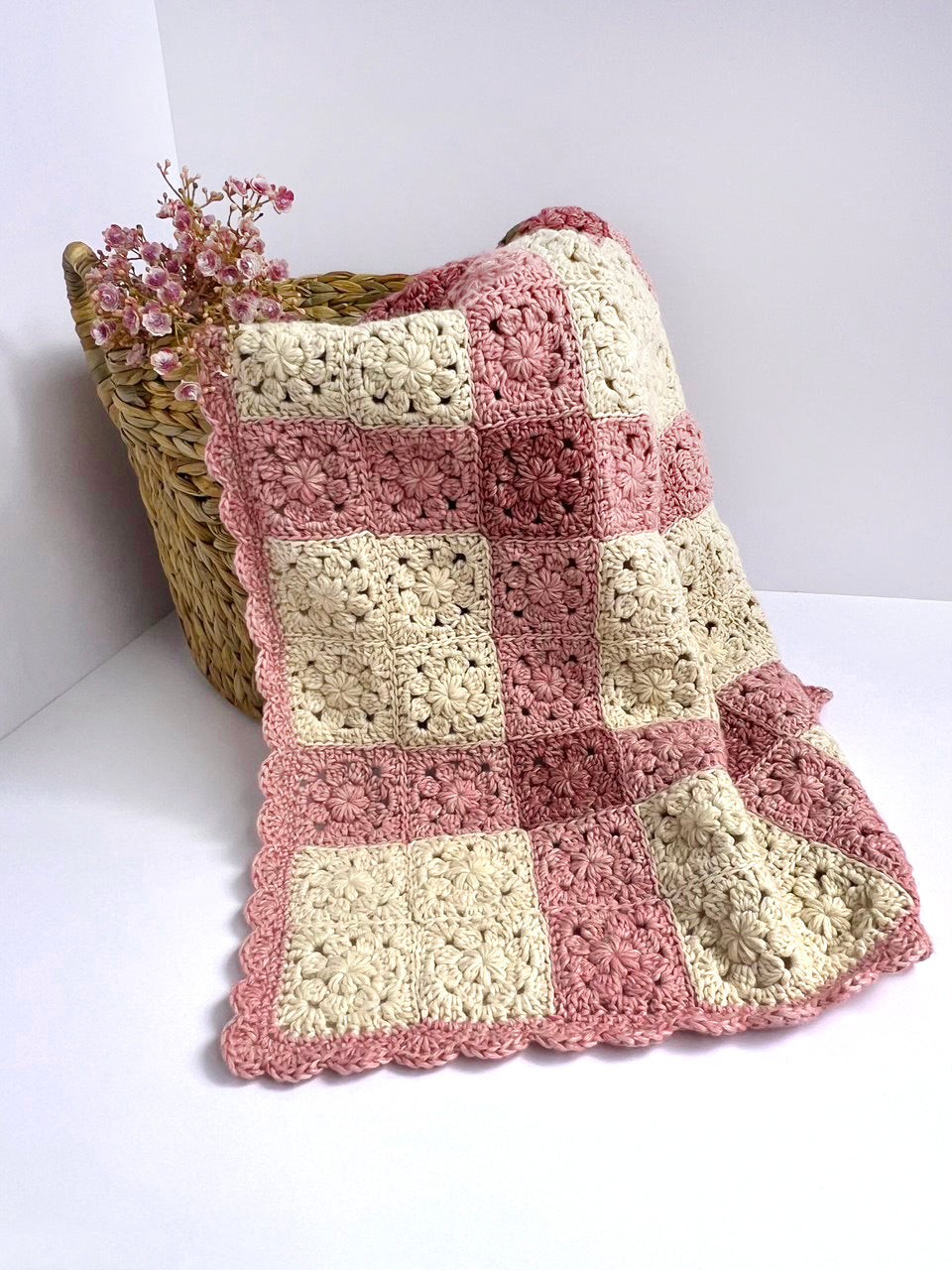 Heirloom Bloom Baby Blanket
