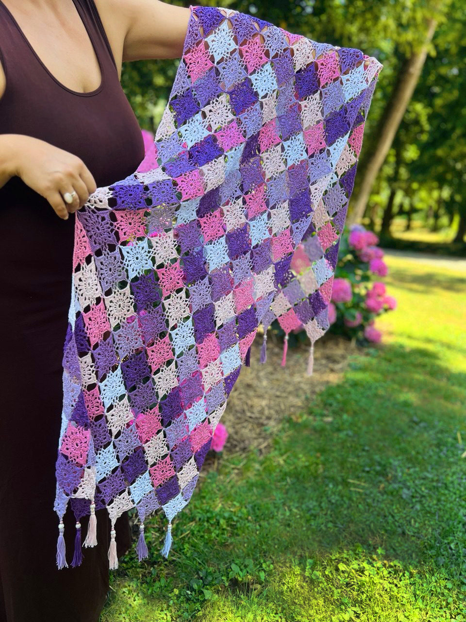 Mosaic Dreams Shawl