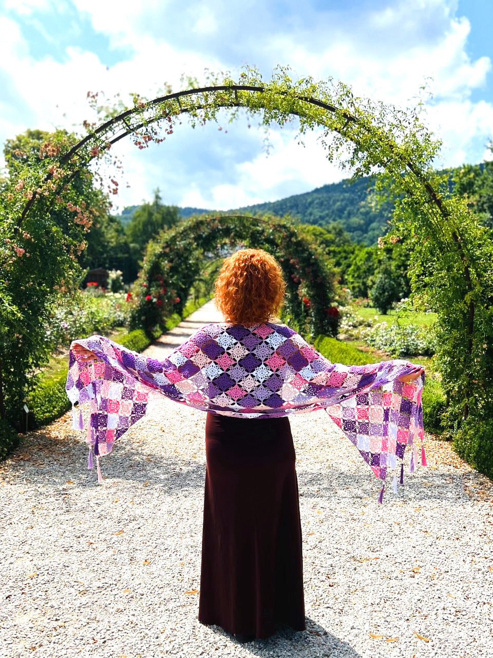 Mosaic Dreams Shawl