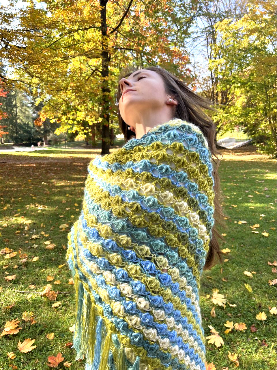 Toscana Triangle Shawl