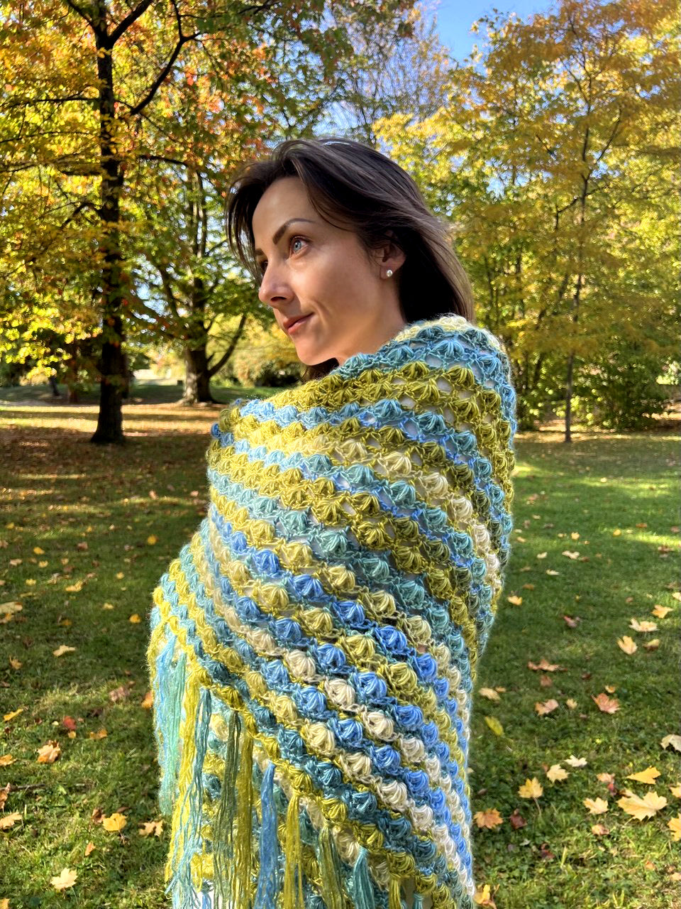 Toscana Triangle Shawl