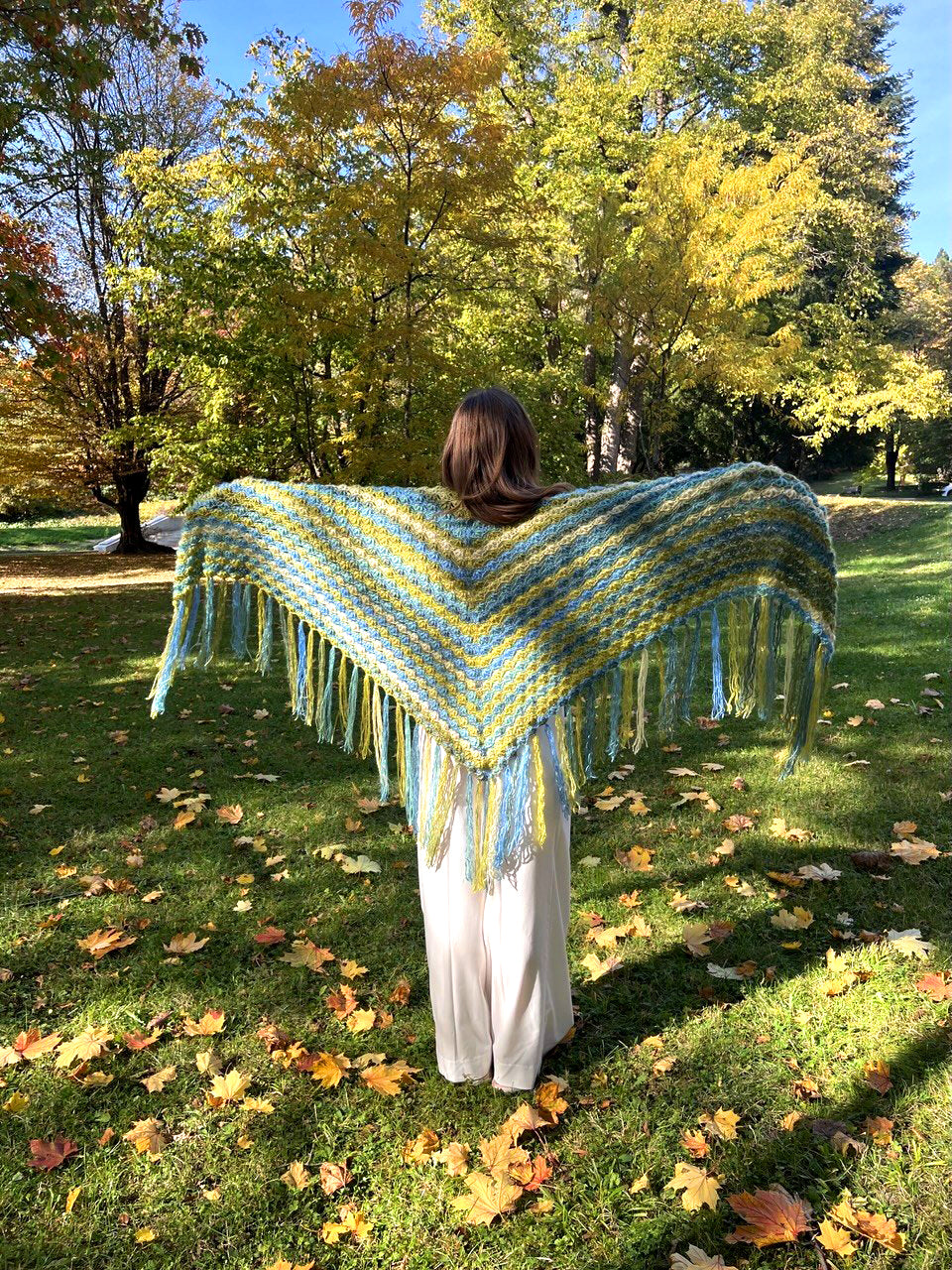 Toscana Triangle Shawl