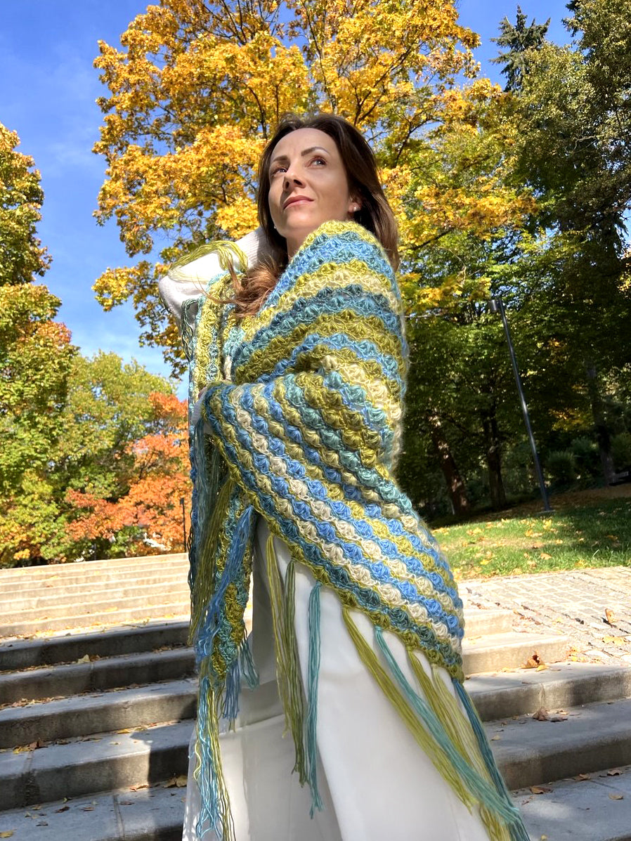 Toscana Triangle Shawl