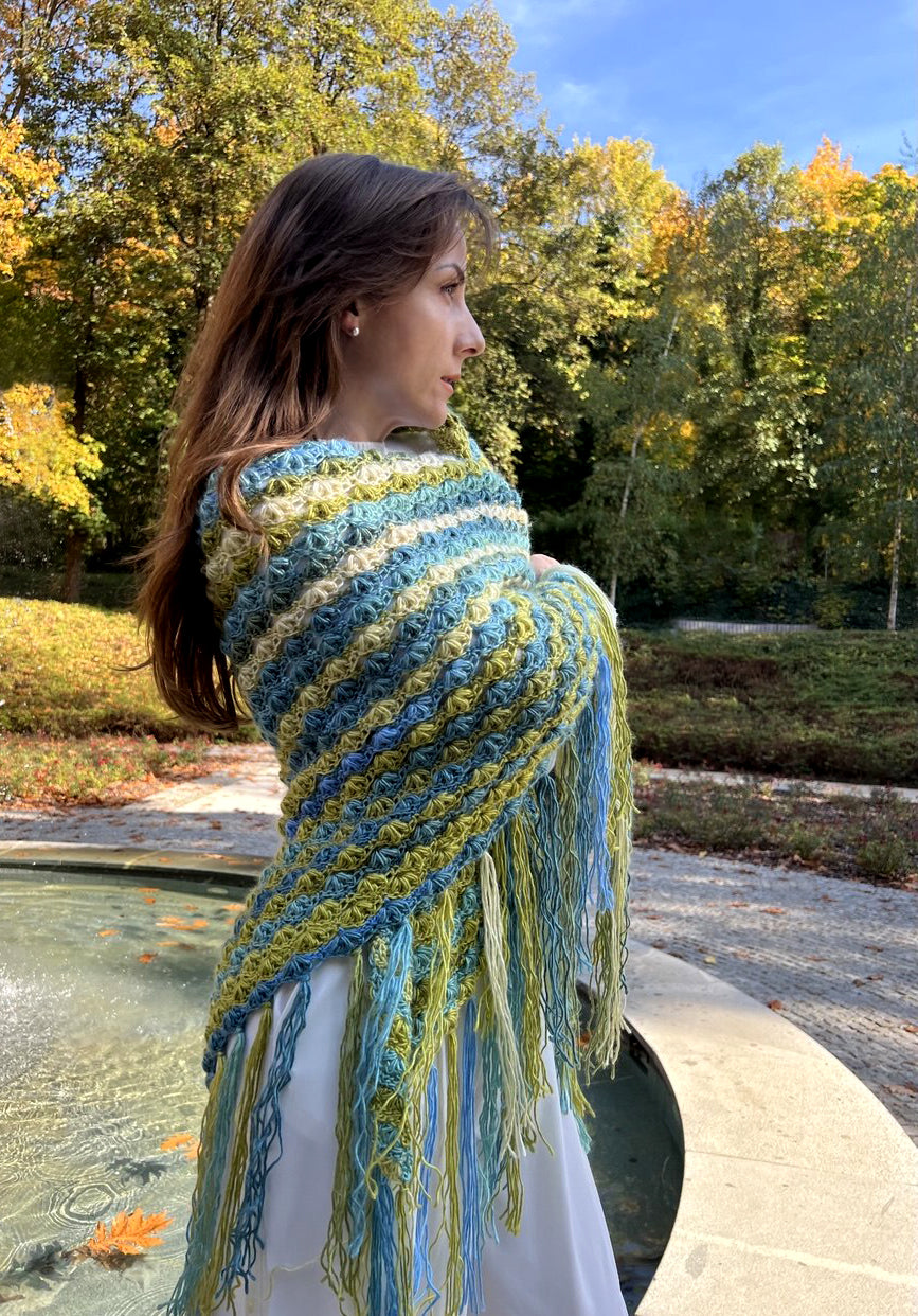 Toscana Triangle Shawl