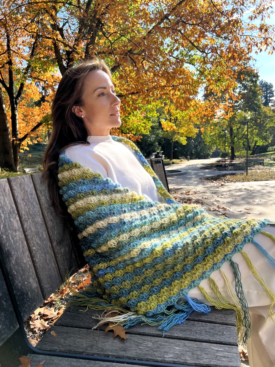Toscana Triangle Shawl