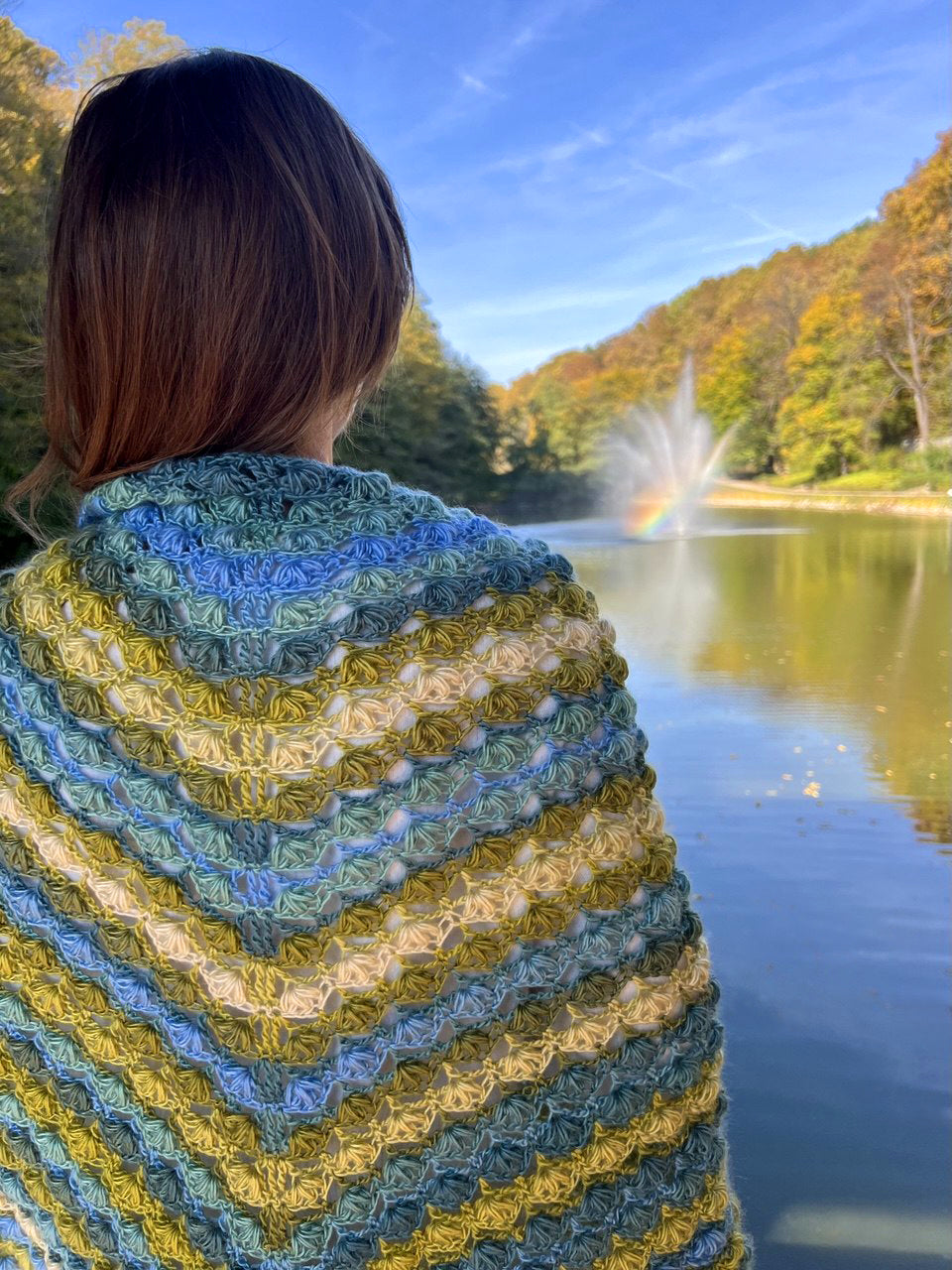 Toscana Triangle Shawl
