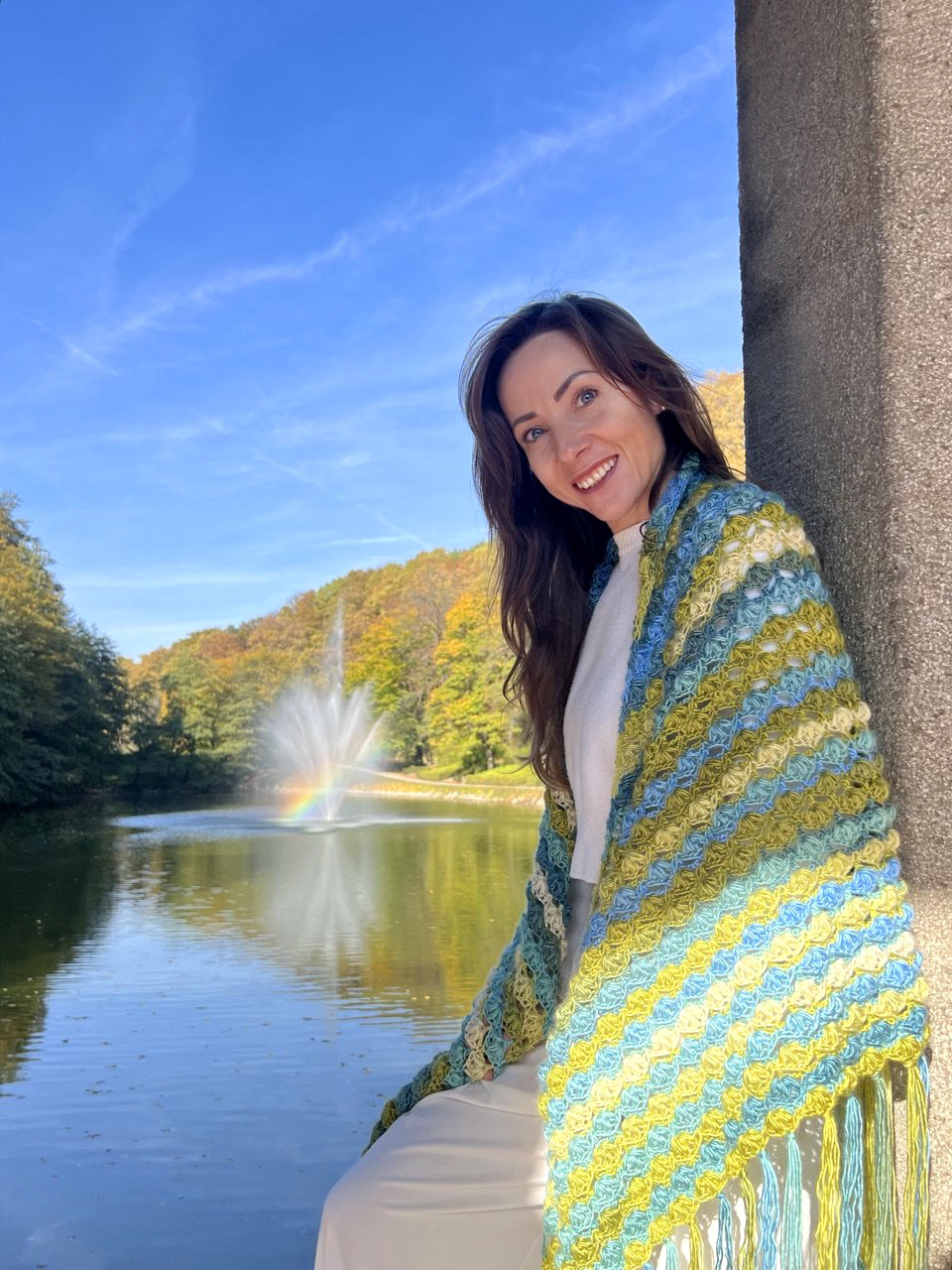 Toscana Triangle Shawl