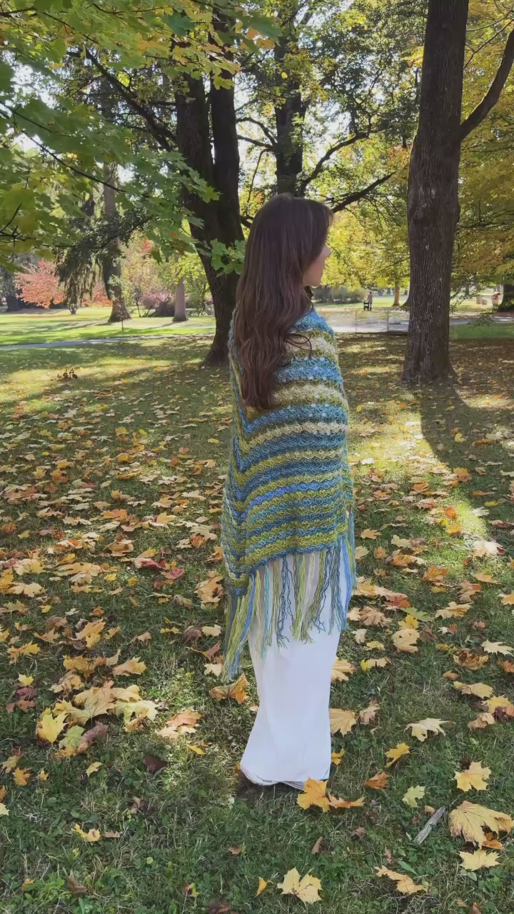 Toscana Triangle Shawl