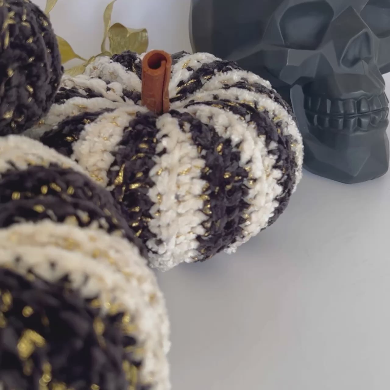 Golden Noir Pumpkins